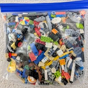 Assorted LEGO Blocks (1000+ Pieces in Gallon Sized Bag)
